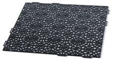 Dlaždice zahradní MOSAIC 39,7x39,7 cm - barva: černá