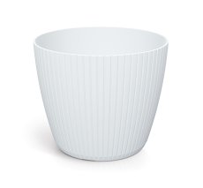 Květináč LAMIA 29,5 cm - barva: bílá
