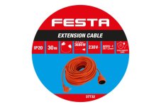 Kabel prodlužovací FESTA 3x1.5mm 30m 230V max.3680W IP20