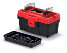 Kufr na nářadí EVO 296x177x155 mm - barva:  červená