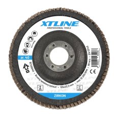 XTLINE Kotouč brusný lamelový zirkon | 150 mm zr. 120