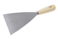 Špachtle ocel dřevěná ručka  WESTBERG 125mm
