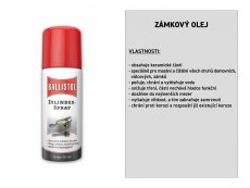 Zámkový olej (mazadlo) sprej 50 ml, BALLISTOL 25954 (25940)