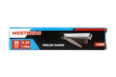 Měrky spárové WESTBERG 0.05-1mm 20listů