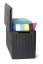 Zahradní box BOXE BOARD 116 cm - 290 l - barva: antracit