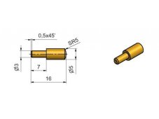 Čípková podpěra 5/3 Ms TKZ č.8160000A