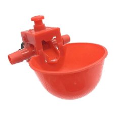 Napáječka pro krepelky a drubež červená