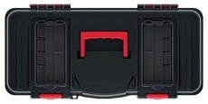Plastový kufr na nářadí CALIBER 597x285x320 mm - barva: černá