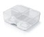 Organizér SQR box 15,6x14,0x5 cm - barva: bezbarvá