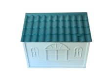 Max 432S plastová bouda pro psa modrá 76 x 65 x 63 cm
