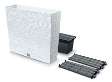 Truhlík vysoký FURU CASE T 77 cm s vkladem - barva: bílá