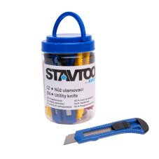 STAVTOOL Nuž ulamovací | 18 mm, 1bal/12ks