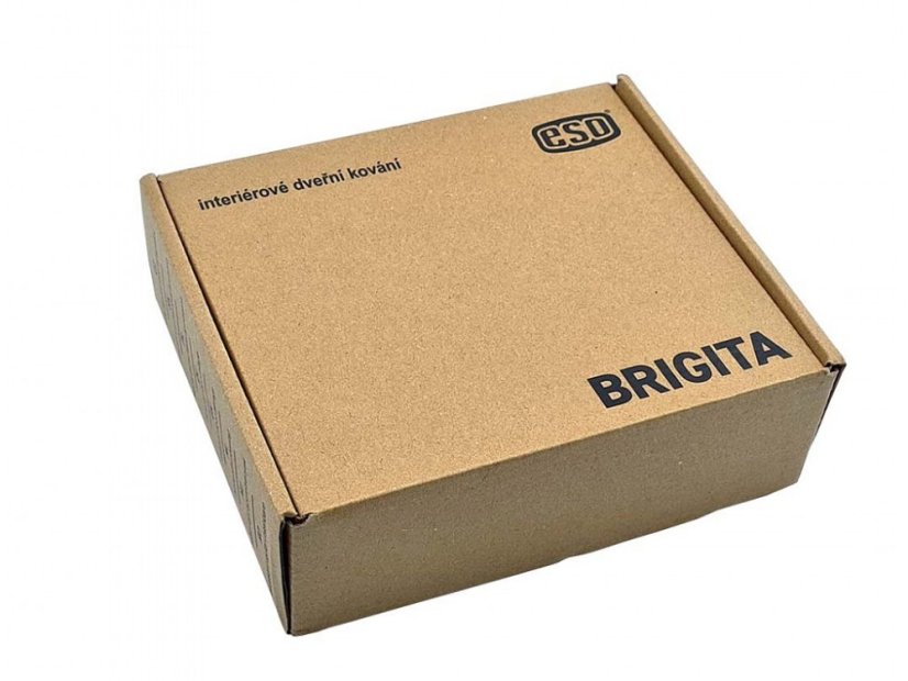 BRIGITA dělené kování FAB Černý Mat