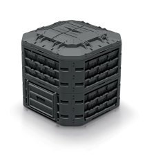 Kompostér CUBECOMPO 650 l bez balení - barva: černá