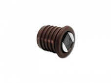 Magnet nábytkový závrtný, hnědá, průměr 12mm