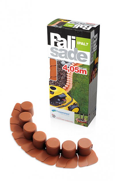 Palisáda zahradní 405 - barva: terakota