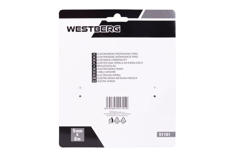 Pero elektrikářské protahovací WESTBERG 5mmx8m