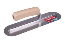 Hladítko FESTA nerez dřevěná rukojeť 300x80mm oblé
