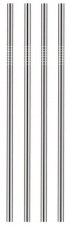 Brčko rovné 21,5cm prumer 8mm Stríbrné