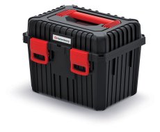 Kufr na náradí s vkladem HEAVY 445x360x337 mm - barva: černá