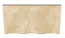 Truhlík URBI CASE BETON EFFECT s vkladem 39,5 cm - barva: krémová