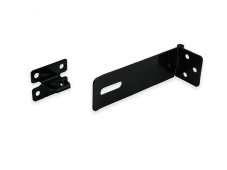 Petlice MINI 125x38x2mm ČERNÝ LAK