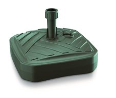 Podstavec pod slunečník UMBRELLA hranatý 39 cm - barva: lesní zelená