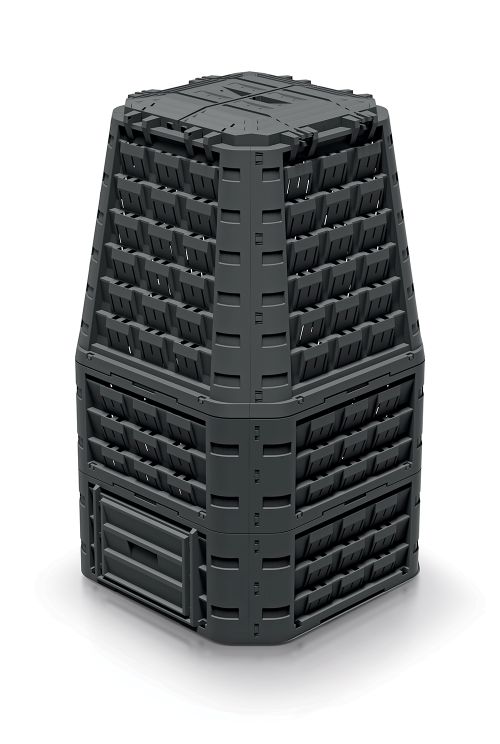 Kompostér VARIOCOMPO 1050 l - barva: černá