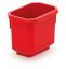 Sada 6 plastových boxů na nářadí TITAN BOX  110x75x263 mm - barva: černá/červená