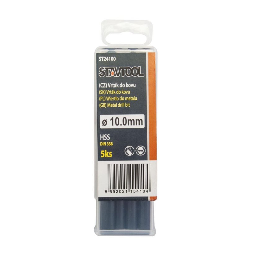 STAVTOOL Vrták do kovu HSS-R | 2 mm