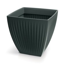 Květináč LATIA SQUARE MIDL 60 cm - barva: antracit
