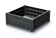 Vyvýšený záhon BASE PLANT 61,8 cm - barva: antracit