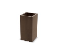 Květináč CUBLA SQUARE HIGH 29 cm - barva: kortenová ocel