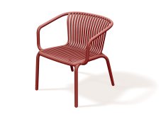 Křeslo BRENE 670x625x740 - barva: retro červená