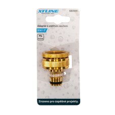 XTLINE Adaptér mosazný s vnitřním závitem | 3/4" - 1"