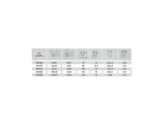 Kolečko 120x27 otočné s brzdou/otvor pro šroub M10, šedá guma 60 kg