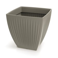 Květináč LATIA SQUARE MIDL 60 cm - barva: mocca