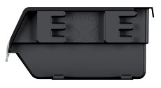 Plastový úložný box zavíratelný EXE PLUS 237x159x118 mm - barva: černá