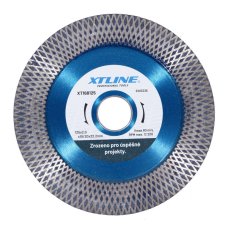 XTLINE Kotouč diamantový Turbo HYBRID (řezný/brusný) | 125x1,8x10/20x22,2 mm