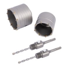 STAVTOOL Vykružovací korunka + trn do zdiva SDS PLUS | 65, 80 mm