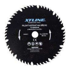 XTLINE Kotouč pilový s SK plátky - kombinovaný | 190x1,0x20 mm, 50 zubů