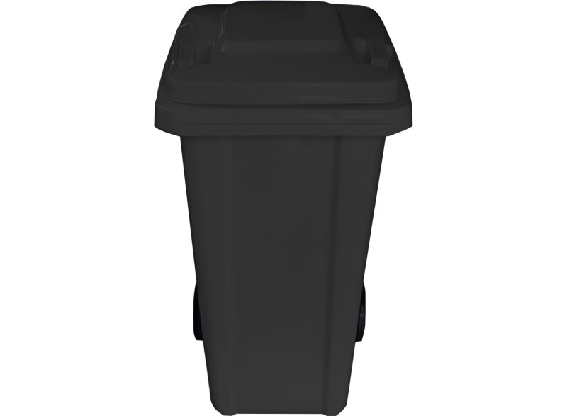 Popelnice D240B 240L černá s kolečky