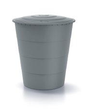 Sud na dešťovou vodu SMOOTH 510 l - barva: svetle šedá