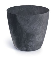 Květináč MATE BETON EFFECT 15,8 cm - barva: antracit