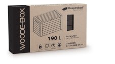 Zahradní box WOODEBOX 78 cm - 190 l - barva: antracit