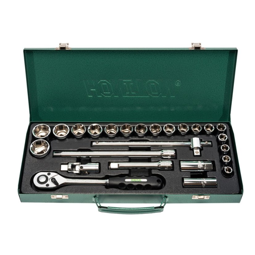 HONITON Sada hlavic 1/2” 25 dílů