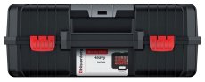 Kufr na nářadí HEAVY  384x335x144 mm (přepážky) - barva: černá