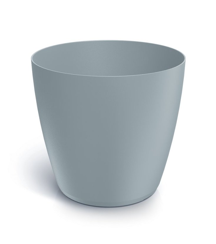 Květináč MATE 13,8 cm - barva: světle šedá