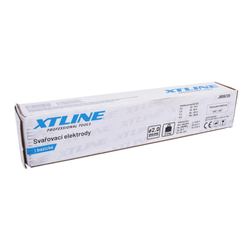 XTLINE Elektrody bazické | 2 mm (2,5 kg)