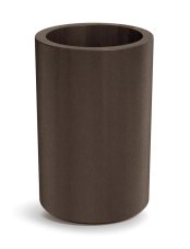 Květináč TUBLA ROUND HIGH 38 cm - barva: kortenová ocel